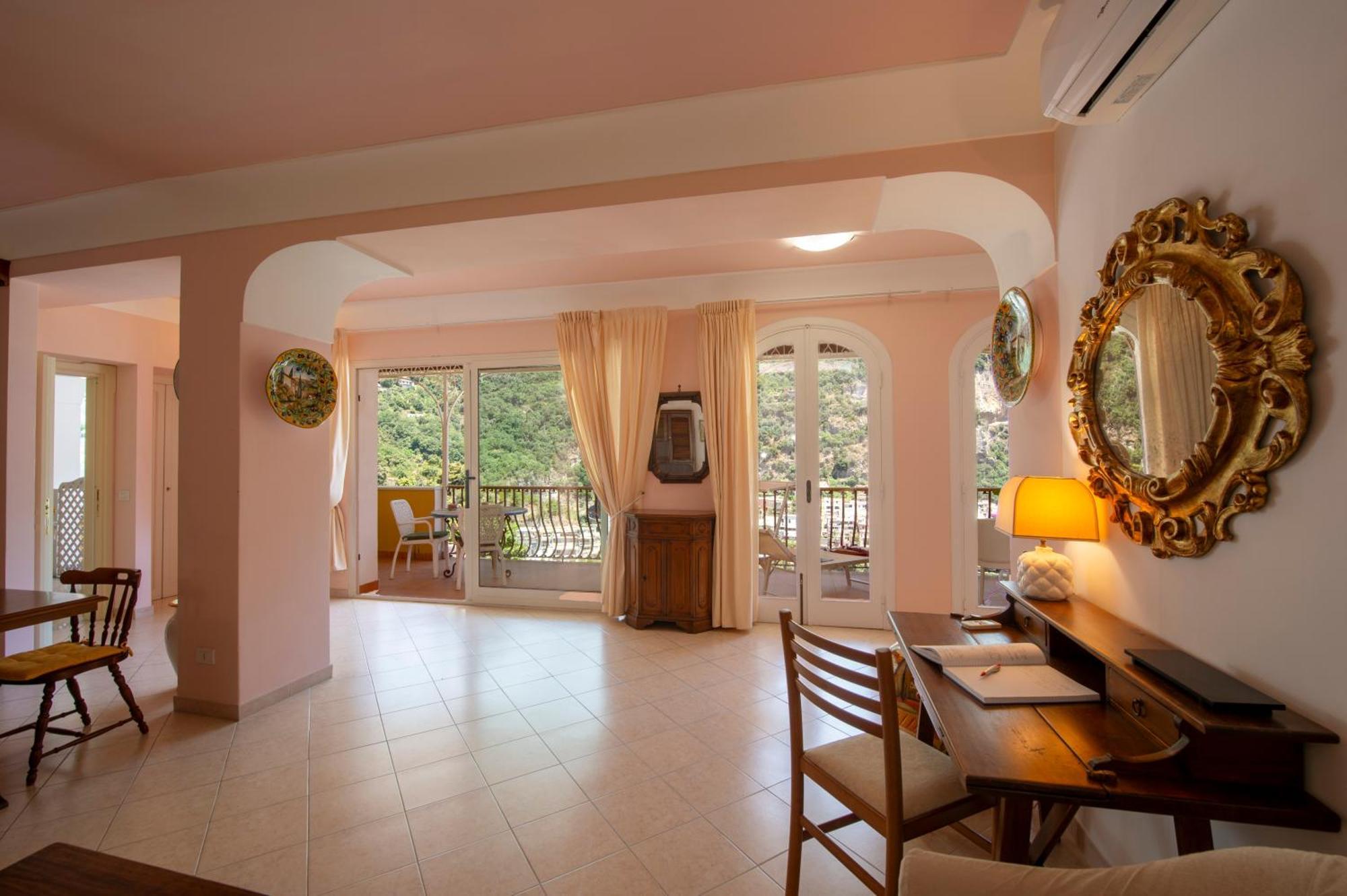 Casa Le Terrazze Apartment Positano Bagian luar foto