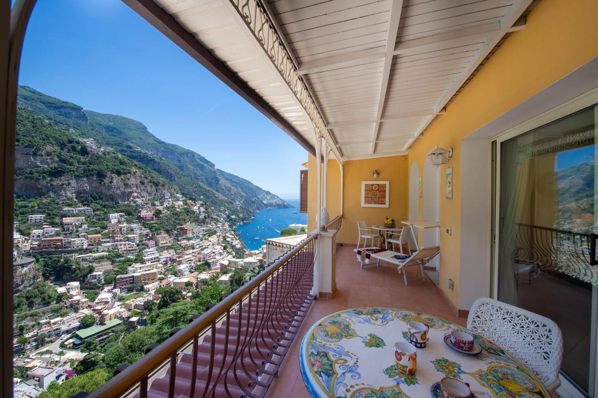 Casa Le Terrazze Apartment Positano Bagian luar foto