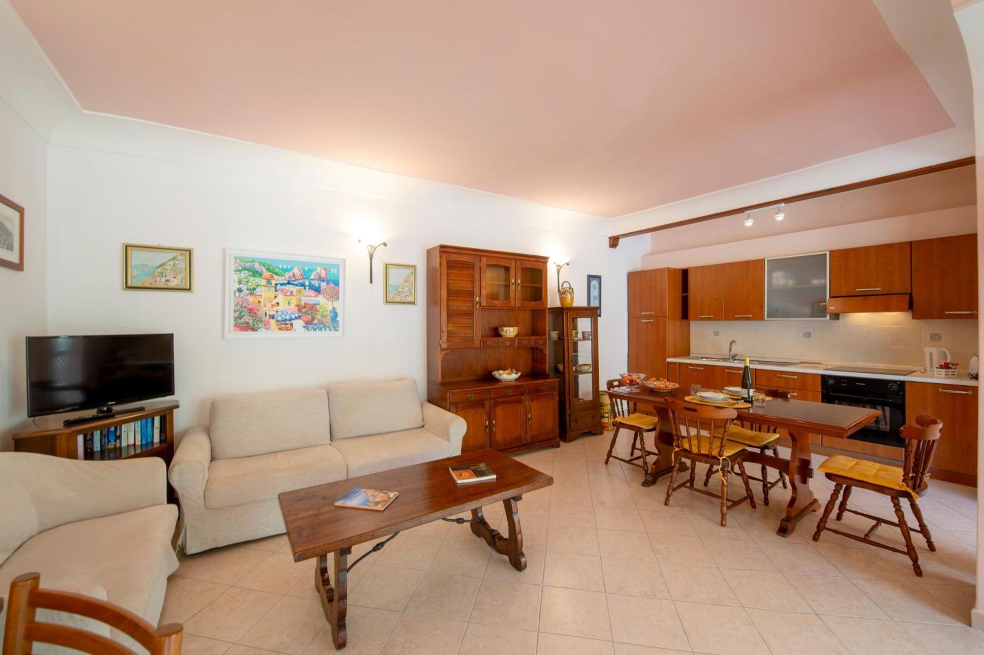 Casa Le Terrazze Apartment Positano Bagian luar foto