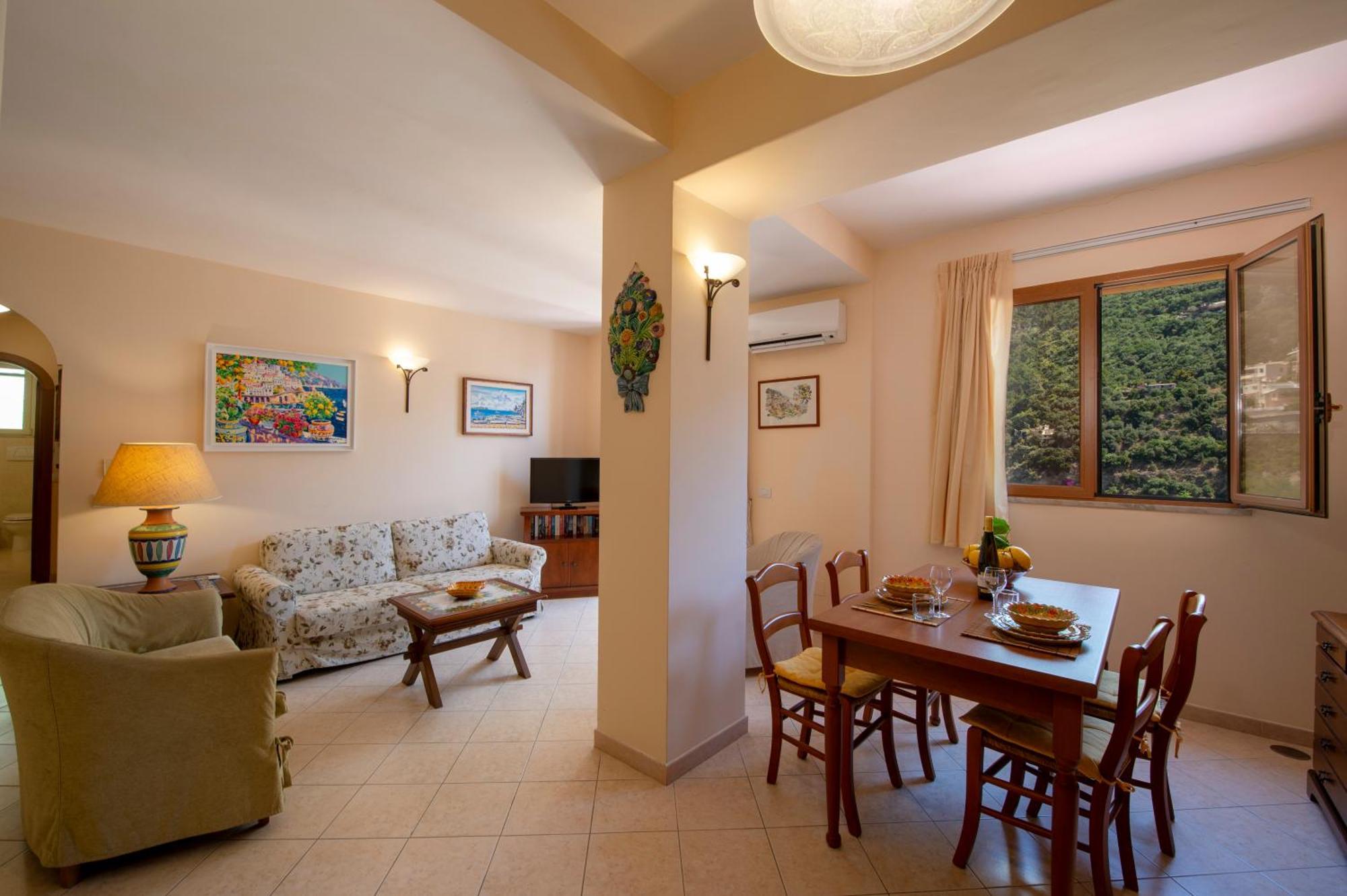 Casa Le Terrazze Apartment Positano Bagian luar foto
