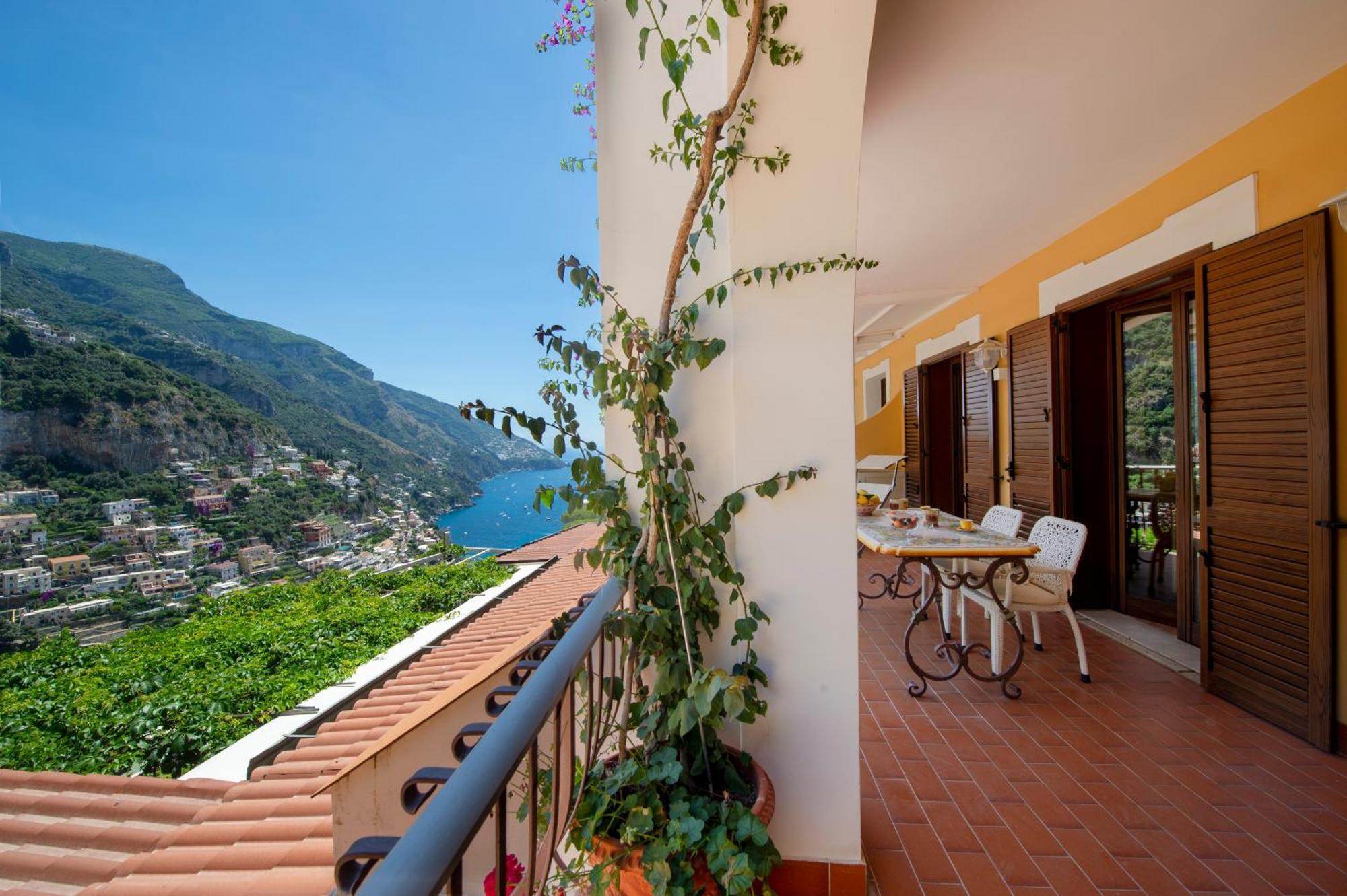 Casa Le Terrazze Apartment Positano Bagian luar foto
