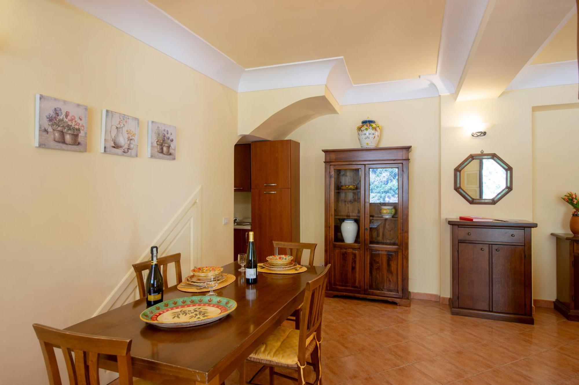 Casa Le Terrazze Apartment Positano Bagian luar foto
