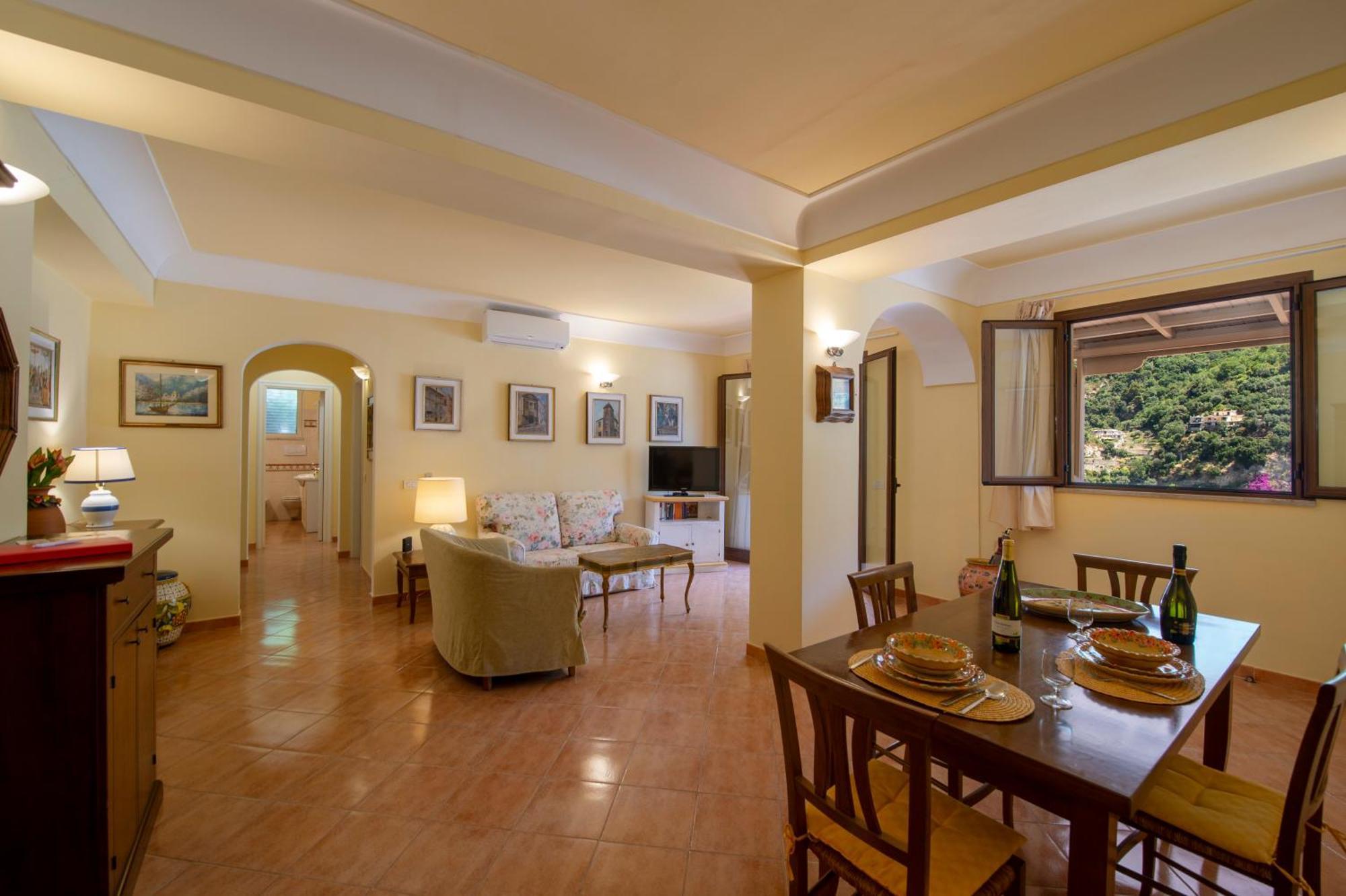 Casa Le Terrazze Apartment Positano Bagian luar foto