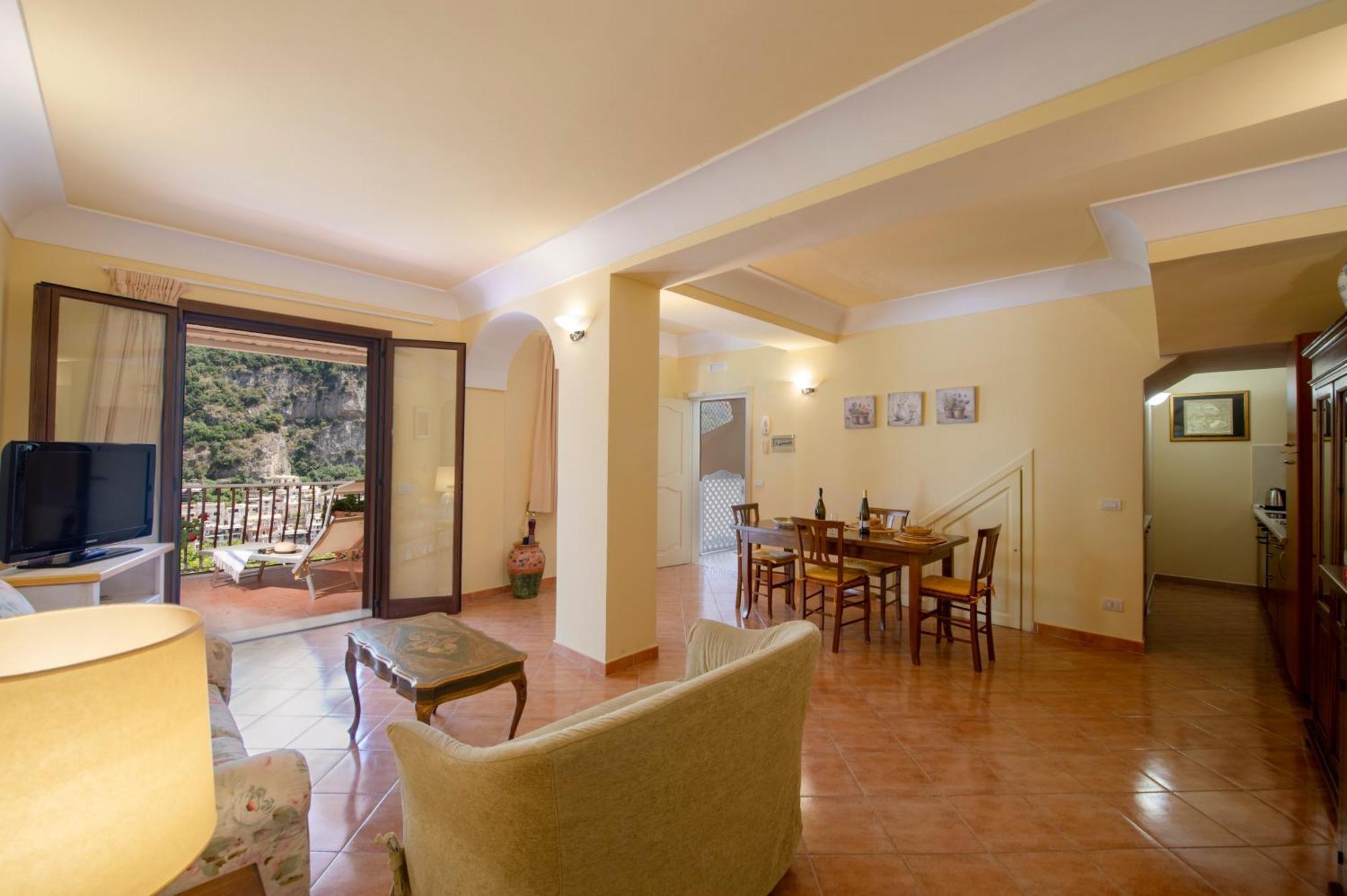 Casa Le Terrazze Apartment Positano Bagian luar foto